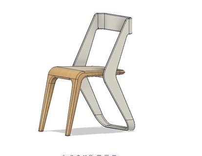3d room chair 3d print model - Mito3D