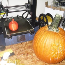 3d scann real pumpkin tool printing 3d print model - Mito3D