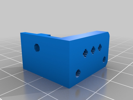 3d barra adjustable end stop bracket 3d print model - Mito3D