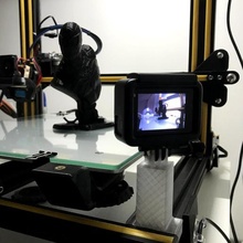 3d Herrero gopro cámara montar 4020 perfil herramienta crealidad cr10 ender 3d print model - Mito3D
