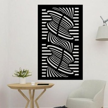 3d swirl wall decor art decoration 3d print model - Mito3D
