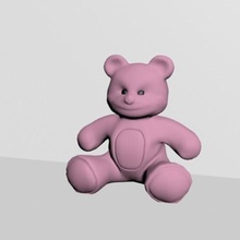 3d oso de peluche juguete juego los juguetes art animal jolan la licitación karaoke 3d print model - Mito3D