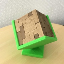 3d tetris game 3d-puzzle brain teaser 3d print model - Mito3D