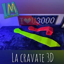 3d Krawatte Mode Modus Cosplay 3d print model - Mito3D