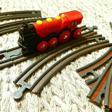 3d tracks lite basic kit train track brio compatible adapter locomotive 3d print model - Mito3D