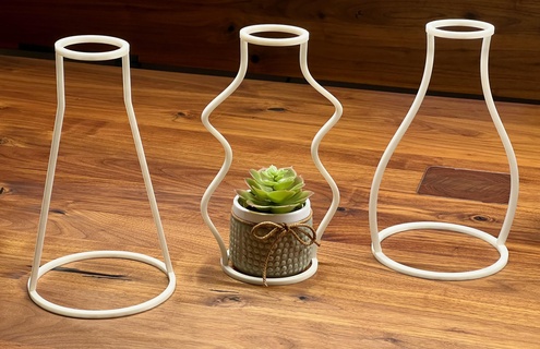 3d vases Art vase living room decoration art 3d print model - Mito3D