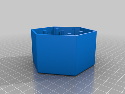 3d roda rolamento recipiente Ferramentas guia rolo armazenamento impressão 3d print model - Mito3D