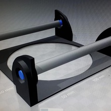 3d wire reelstand herramienta 3d print model - Mito3D