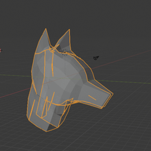 3d wolf 3d print model - Mito3D
