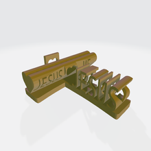 3d word shape christian cross jesus art i love loves me 3d print model - Mito3D