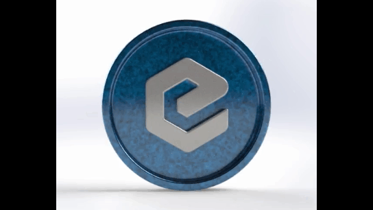 3d xec coin eth btc polygon printable cyrpto coins bitcoin doge tether 3d print model - Mito3D