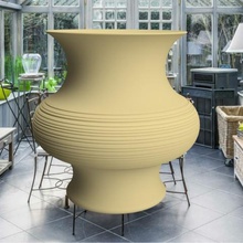 3dgregor Keramik vase home soliflor decoration 3dprint 3dprinting 3ddesign 3ddesigner technology printing3d 3d-druck impresin-3d Kerze Glas dish3d 3d print model - Mito3D