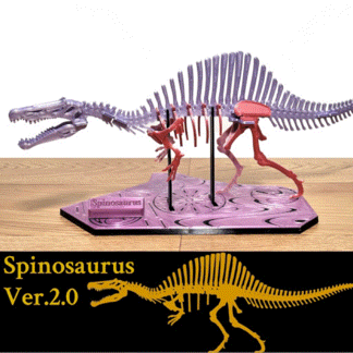 3dino puzzle spinosaurus ver20 dino dinosauro 3d giocattolo 3D print model - Mito3D