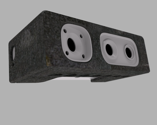 3dmakerpro foca tpu cobrir bainha ventilação etapa 3dscanner caso habitação 3d print model - Mito3D