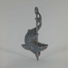 3dmodel stl cnc tiburón colgante pendiente joyería joya esculpir mar pez 3d print model - Mito3D