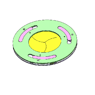 3dp3blrd60a mechanisch Verschluss 3d Drucken Iris Membran Mechanismus Struktur Öffnung planen Design Prinzip DIY Kunst Idee drucken Artikel stl Projekt cad 3d print model - Mito3D