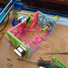 3dp xl Sphärenbot völlig 3d gedruckt Eierbot Kunst 2d Arduino artduino bot cnc böse wütend Wissenschaftler Himbeere pi Sketchup Kugel 3d print model - Mito3D