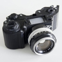 3dprinted cámara abierta reflejo.herramienta 3d print model - Mito3D