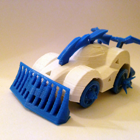 3dracers armageddon Auto gadget 3D print model - Mito3D