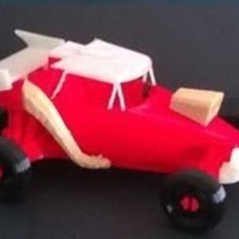 3dracers buggy Kunst 3d print model - Mito3D