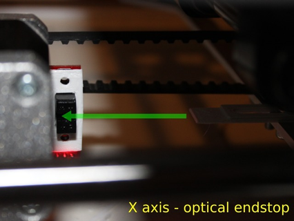 3drag k8200 - optical end stop x z axis 3d printer parts 3d print model - Mito3D