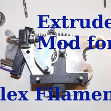 3drag k8200-extruder flex-filament-mod tool 3dprinting 3d-Drucker 3d-drucken extruder flexibel flexibles filament sgabolab velleman k8200 3d print model - Mito3D