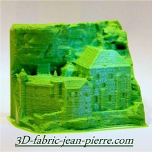 3dscan rocamadour sanctuary architecture medieval castle cultural heritage history city batch occitania query natural park regional nature causses village holiday wonderful 3d print model - Mito3D