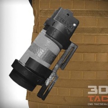 3dtac ciclón granada molle clip juego ficticio fuerte fácil fresco personalizado de impresión la diversión el chaleco airsoft 3d print model - Mito3D