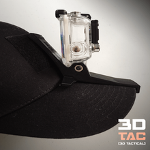 3dtac gopro-Kappe montieren gadget richtig robust einfach Baseballcap baseball Datensatz Sport im freien cap gopro airsoft 3d print model - Mito3D