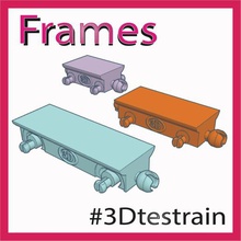 3dtestrain - frames brio compatible game testrain frame train toy 3d print model - Mito3D