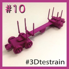 3dtestrain 10 brio compatible game toy train toytrain testrain log 3d print model - Mito3D