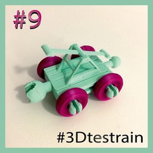 3dtestrain 9 brio compatible juego de juguete tren madera manual toytrain testrain 3d print model - Mito3D