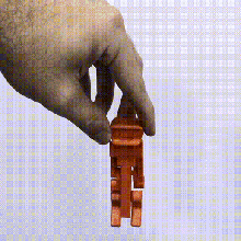 3dtroop bot 01 Stampa posto robot gufo flessibile articolato giocattolo articolabile divertimento presente regalo facile animale 3d print model - Mito3D