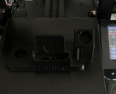3in1 Apfel Laden Dock aufladen iPhone sehen Airpods kabellos 3d print model - Mito3D