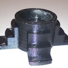 3-in-1 bobina da titolare strumento filamento supporto 3d print model - Mito3D