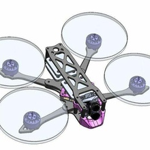 3in mlr evo whoop aio drone fpv hybrid 4k microlongrange sub250g tarsier r/c_vehicles 3d print model - Mito3D