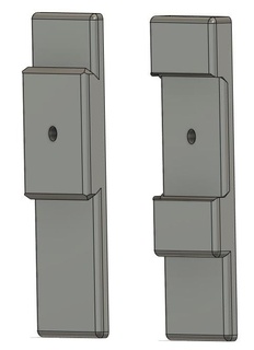 3m comando faixa recorte cabides 3d print model - Mito3D