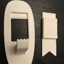 3m Haken-snap zwei Stücke home - Organisation 3d print model - Mito3D