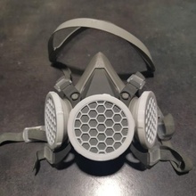 3m maske değişiklik moda kovid boyama gaz filtreler Siber punk 3d print model - Mito3D