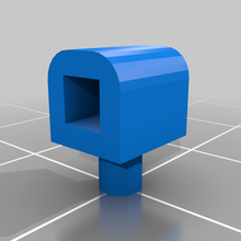 3mm espace rangement cheville kamen cavalier so do toy_game_accessories 3d print model - Mito3D