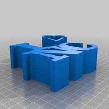 3nc 3rd Skulptur angepasst Skulpturen 3d print model - Mito3D