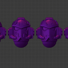 3rd legion mk4 helmets art models 3d print model - Mito3D
