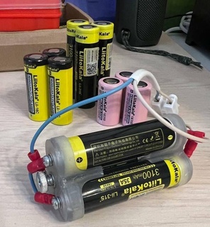 3s battery holder 18650 18500 18350 etc 18350 18500 18650 18650 3s 18650 battery holder 3s pack battery battery holder hobby  3d print model - Mito3D