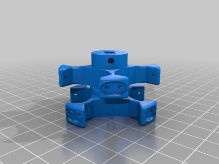 3wd omni wheels 28byj-48 plataform didactic robotics robot 3d print model - Mito3D