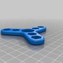 3x2 m8 fidget jeu personnalisé jouets mécaniques 3d print model - Mito3D