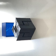 3x3 cubo rompecabezas juego de puzzle cuadro rubik hacer fusion 360 tinkercad 3d la barra duro medio baja puzzles mesa gadget 3d print model - Mito3D