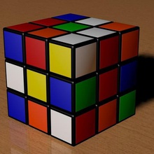 3x3 verschlüsselt rubiks cube Spiel puzzle magic - Spielzeug spielen 3d Modell max fbx poly mal box rubic 3d print model - Mito3D