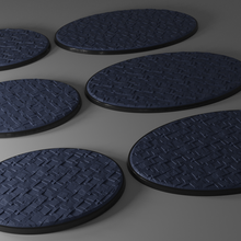 3x 120x92mm + 170x105mm bases random tiles 3d print model - Mito3D