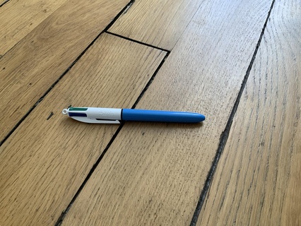 4-color bic cap 4 color bic pen pen  3d print model - Mito3D