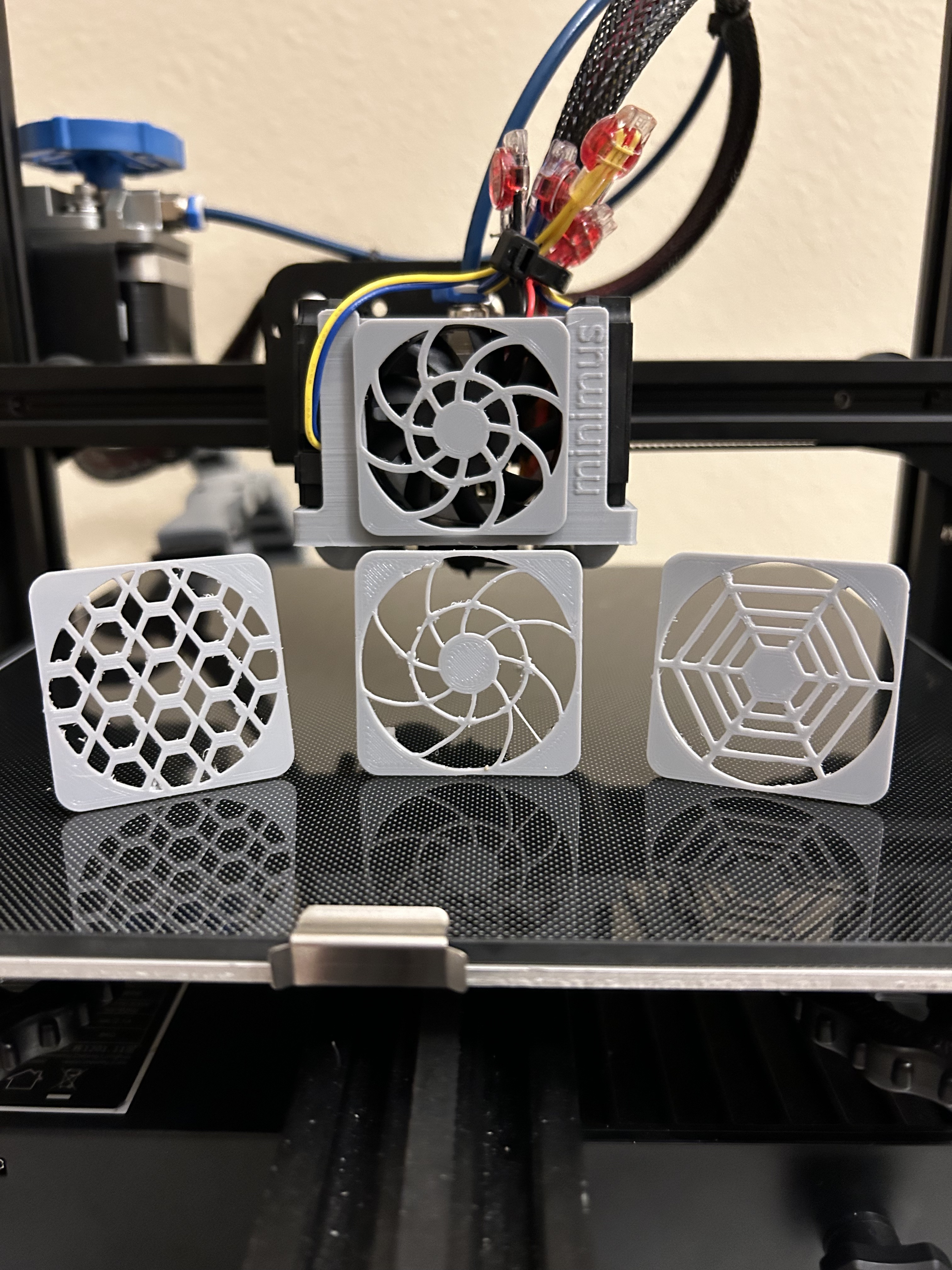 4010 Ventilator Startseite Mantel Grill Mindeste hotend Kühler System Schrauben verschiedene abnehmbar heiß Kühlung Dual Teile mod Aktualisierung 3D print model - Mito3D